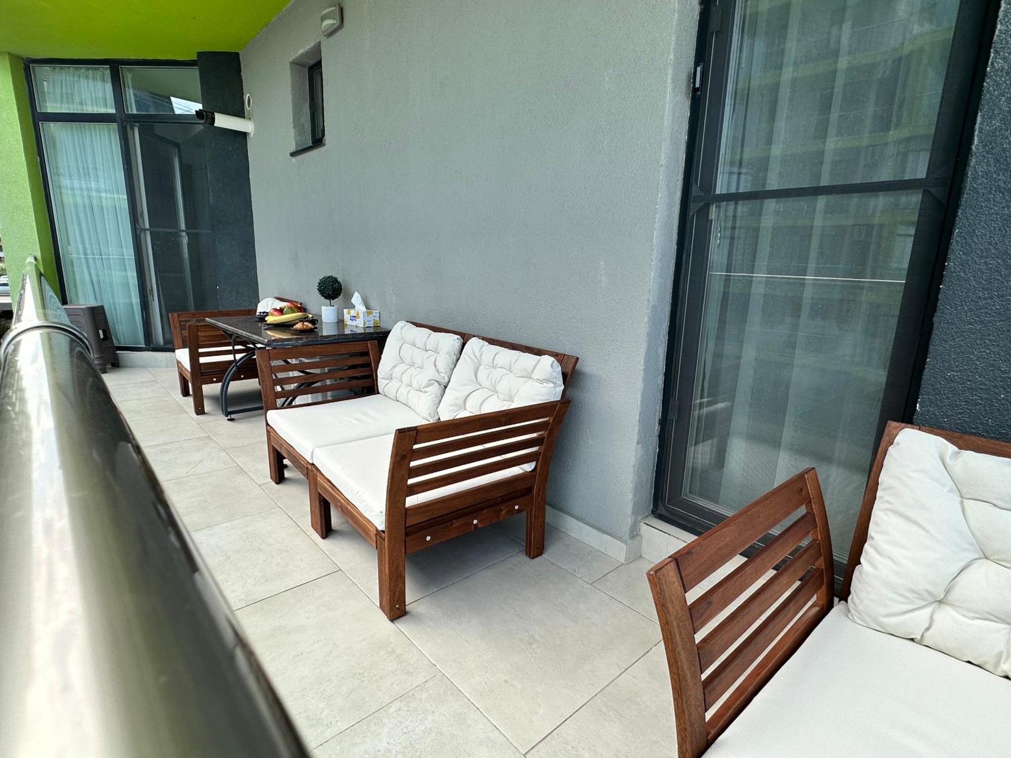 Alfie Mamaia Nord Apartment Navodari Bagian luar foto