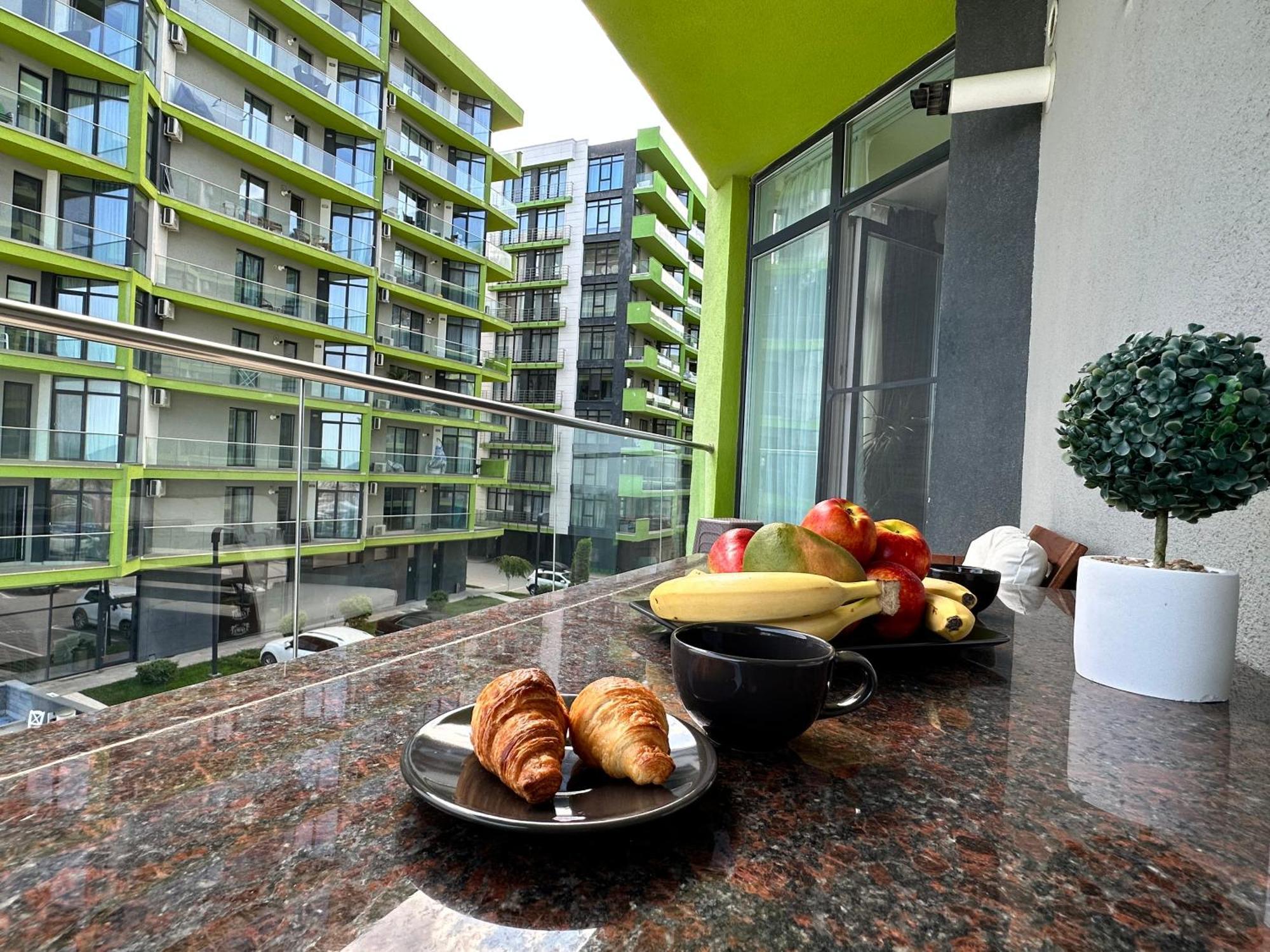 Alfie Mamaia Nord Apartment Navodari Bagian luar foto