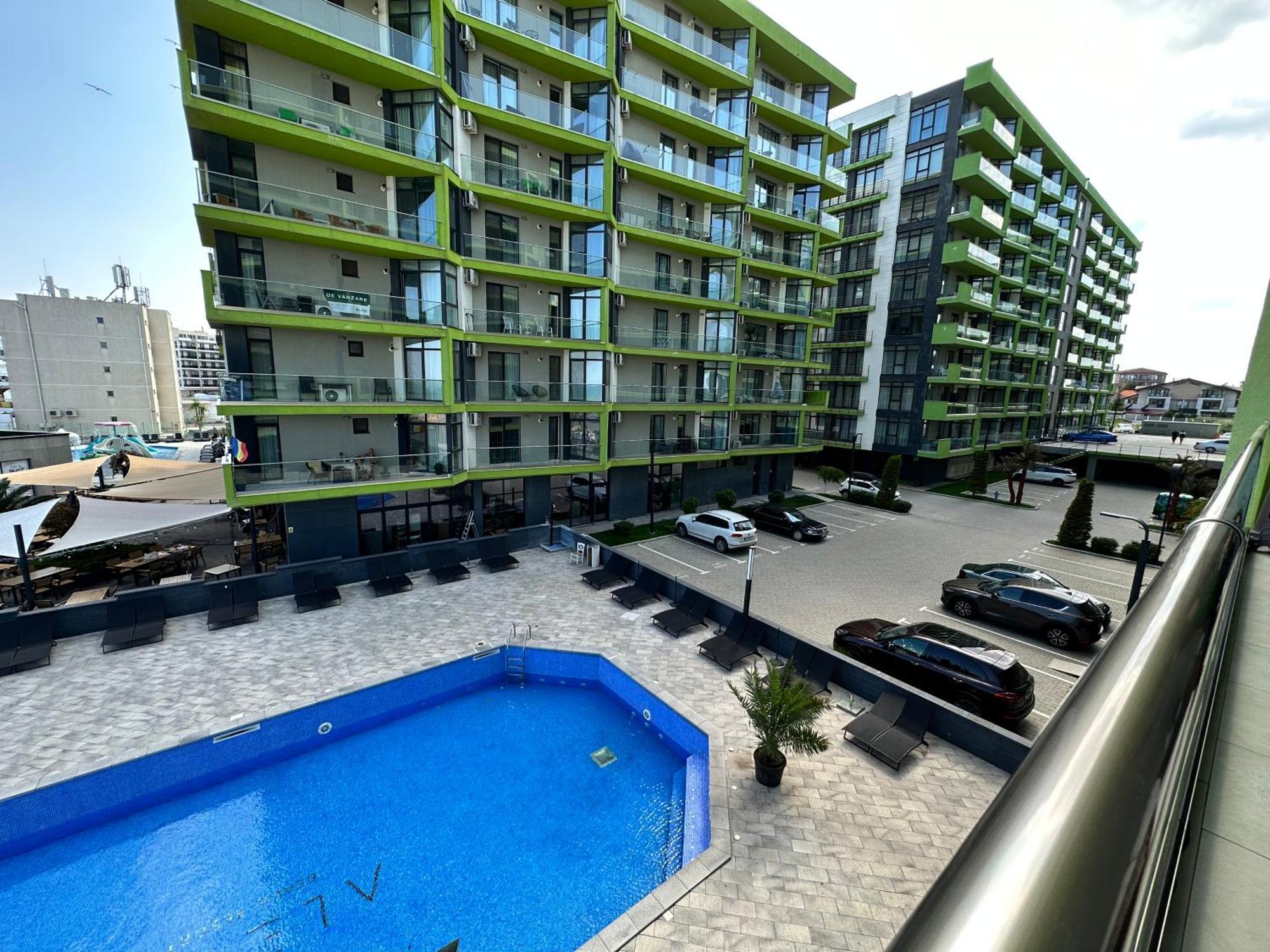 Alfie Mamaia Nord Apartment Navodari Bagian luar foto