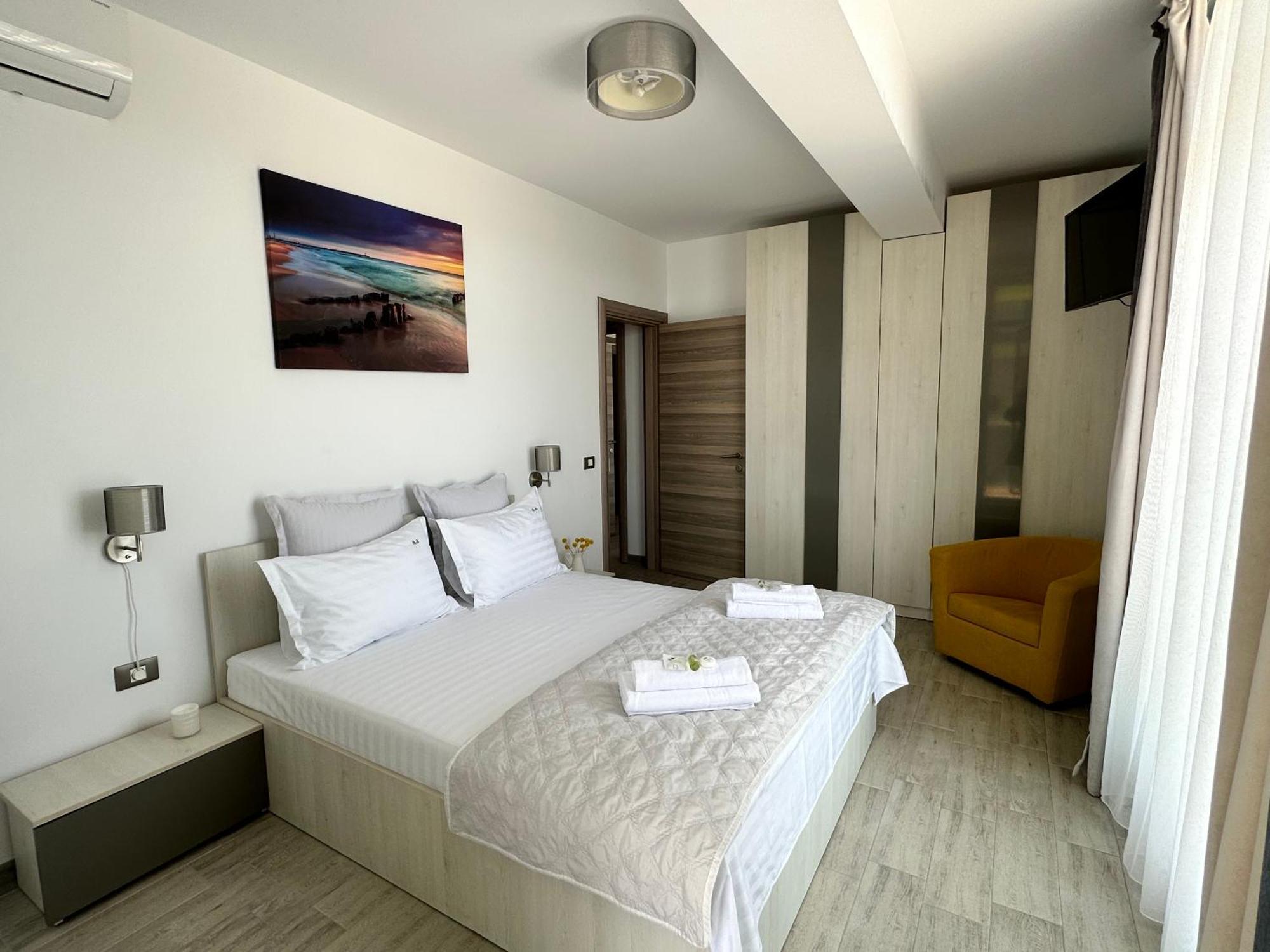 Alfie Mamaia Nord Apartment Navodari Bagian luar foto