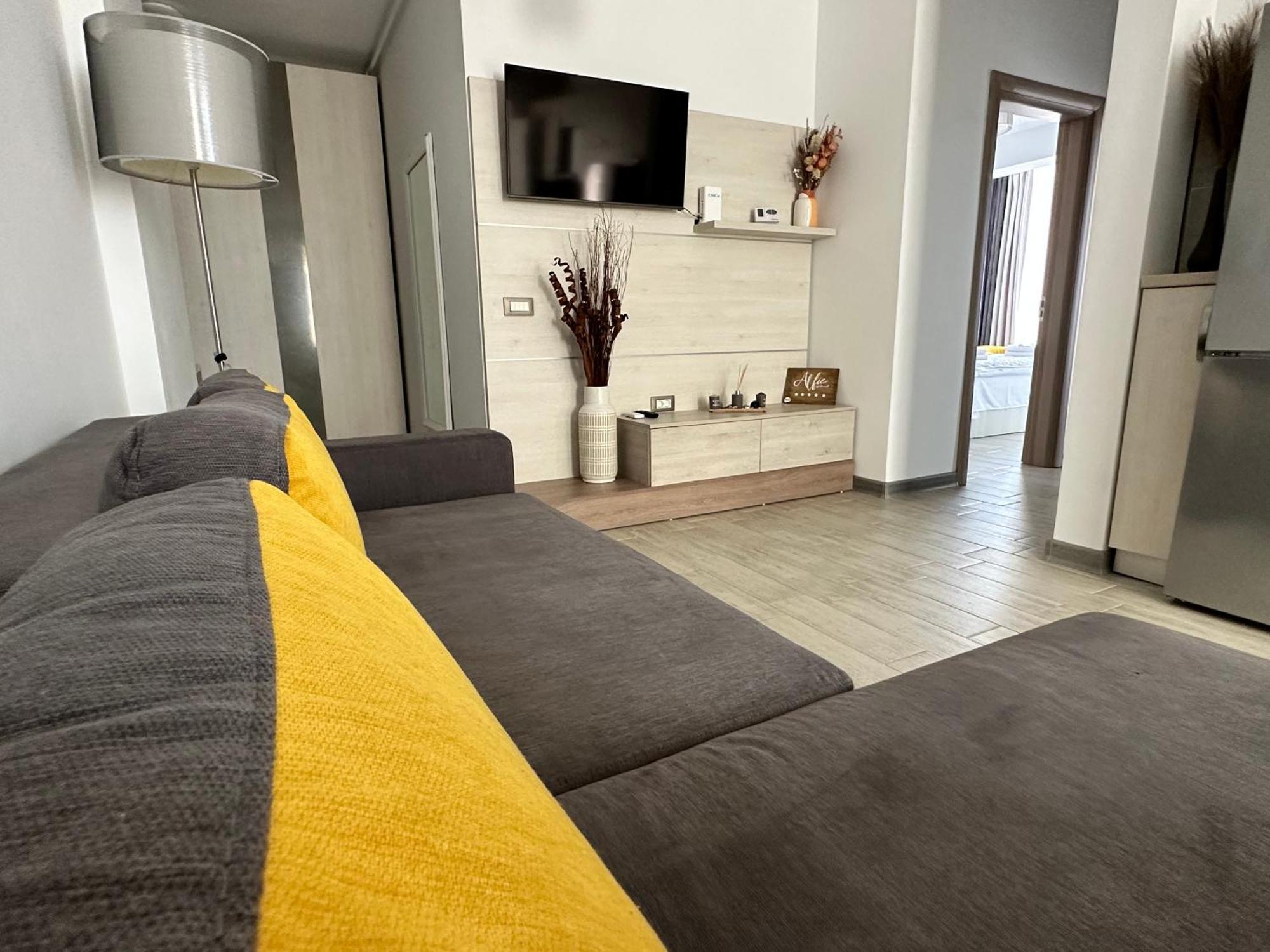 Alfie Mamaia Nord Apartment Navodari Bagian luar foto