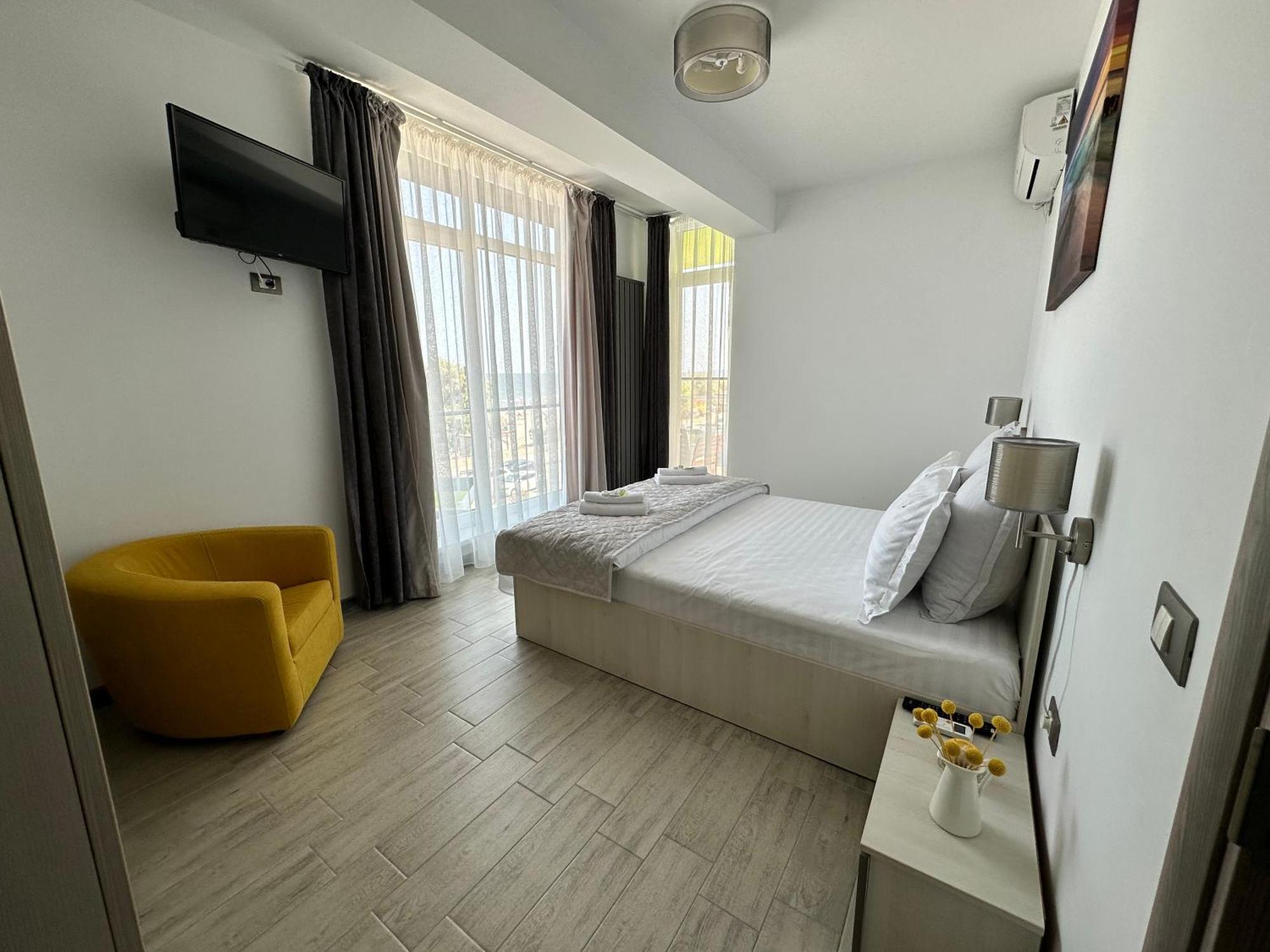 Alfie Mamaia Nord Apartment Navodari Bagian luar foto