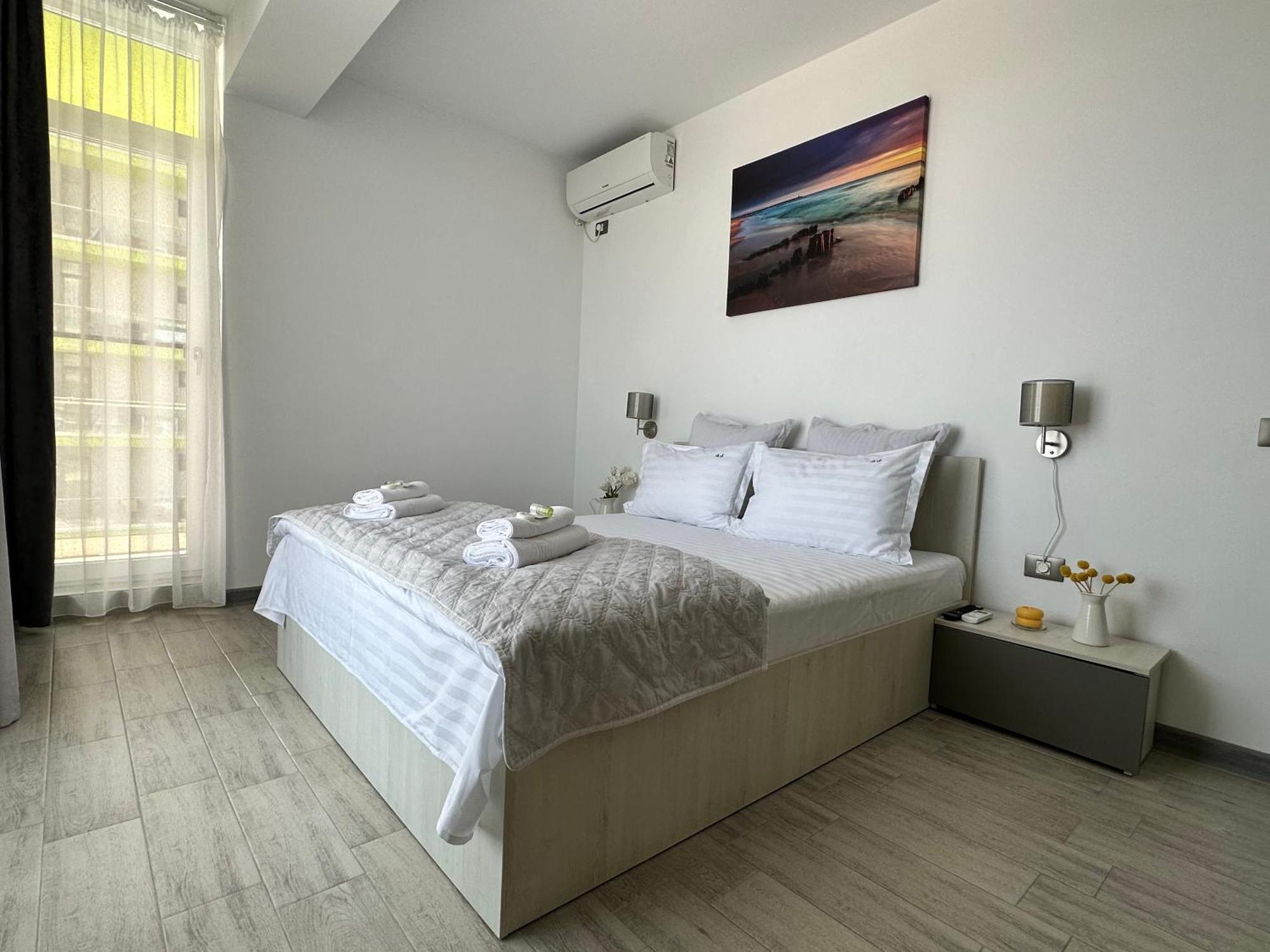 Alfie Mamaia Nord Apartment Navodari Bagian luar foto